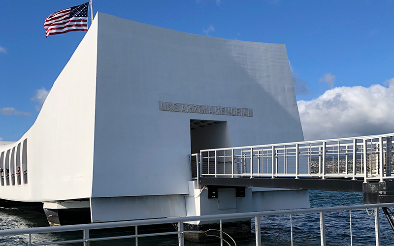 Pearl Harbor Arizona Memorial